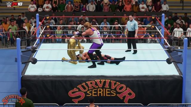 WWE2K GAMEPLAY | Intercontinental Championship | Adam Bomb VS. Goldust VS. Crush | Community Wish смотреть онлайн