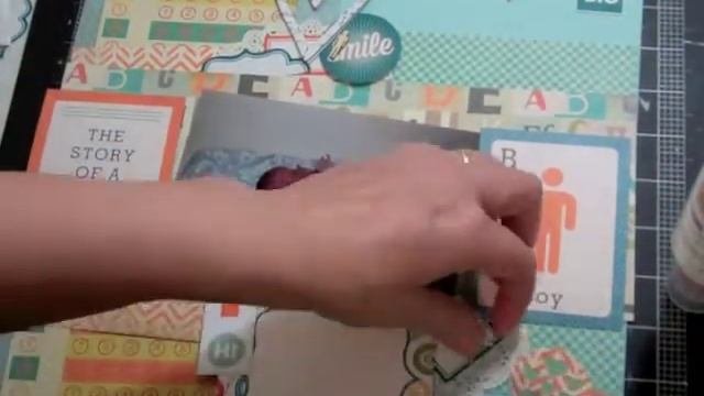 Scrapbooking Process 6 -- Studio Calico Block Party Kit