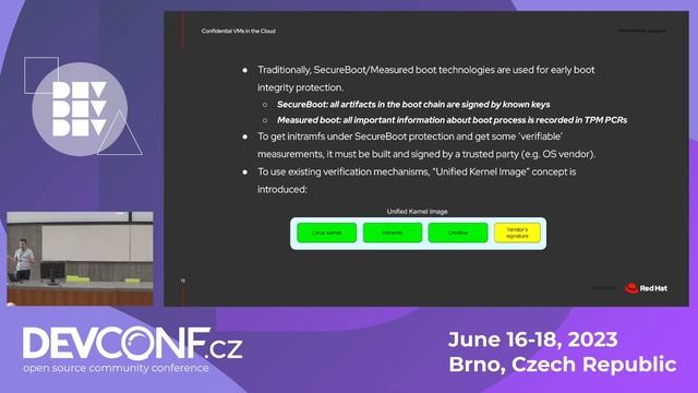 Confidential VMs in the cloud - DevConf.CZ 2023 смотреть онлайн