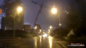 Упал Кран в Красноярске на Киренского.