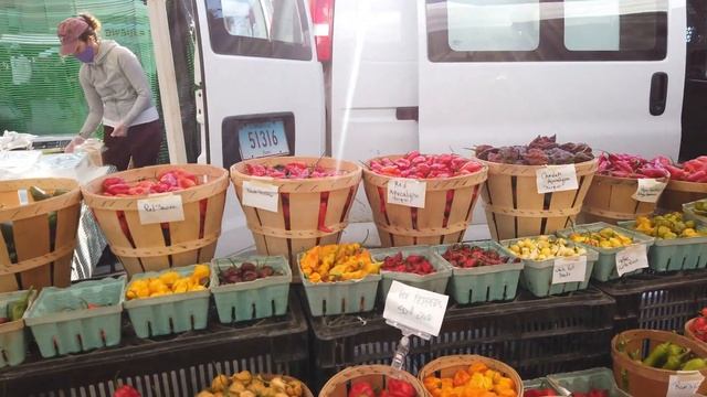 Обзор фермерского рынка на Grand Army Plaza. Нью-Йорк 2021 смотреть онлайн