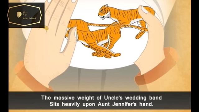 Aunt Jennifer's Tiger class 12 in hindi | Animated Video | By Adrienne Rich | By Rahul Dwivedi смотреть онлайн