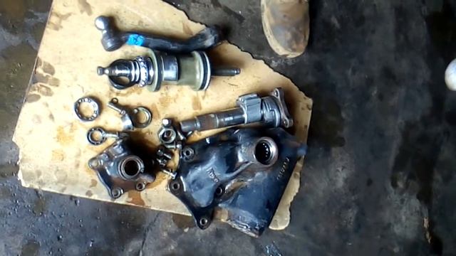Canter steering box repair (dismantled) смотреть онлайн