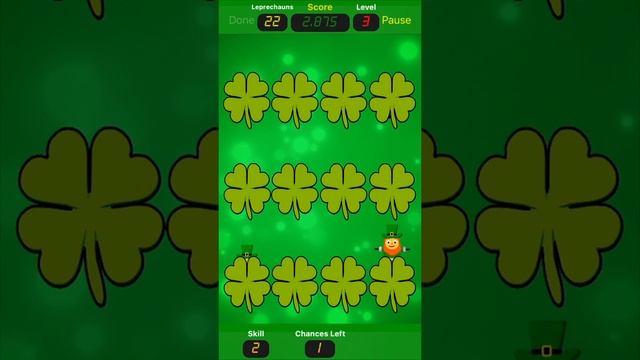 Boppin Leprechauns game iPhone & iPad смотреть онлайн