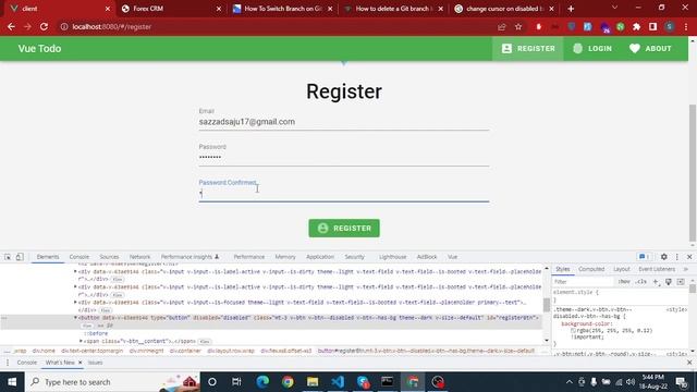 02. Pre Validation before submit form смотреть онлайн