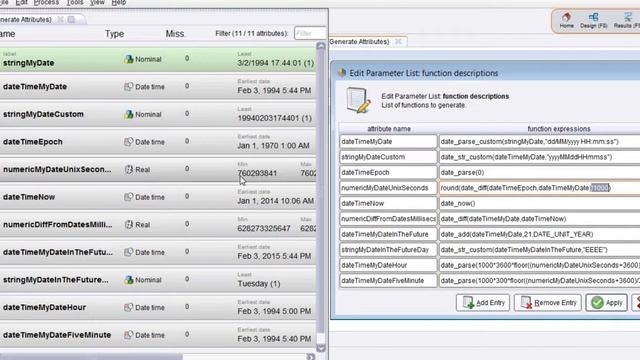 Generate Attributes (Data and Time) - Data Mining смотреть онлайн