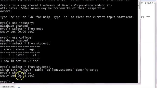 drop table and drop database command смотреть онлайн