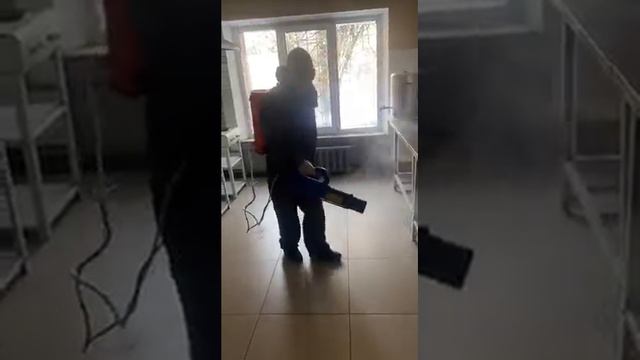 Обработка от тараканов. Холодный туман. смотреть онлайн