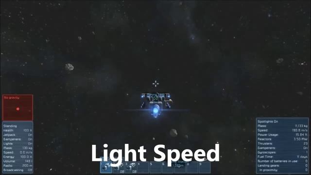 LUDICROUS SPEED!!! (Space Engineers) смотреть онлайн
