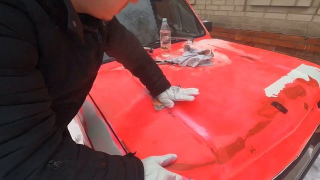 СМЫВАЮ АЭРОЗОЛЬНУЮ КРАСКУ С КУЗОВА АВТО ? смотреть онлайн