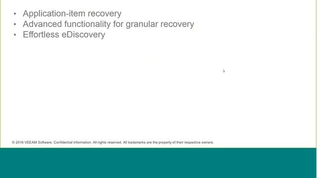 Sponsored Webinar กู้ข้อมูลระดับ Application Item สำหรับ SQL, AD, Exchange และ SharePoint โดย Veeam смотреть онлайн