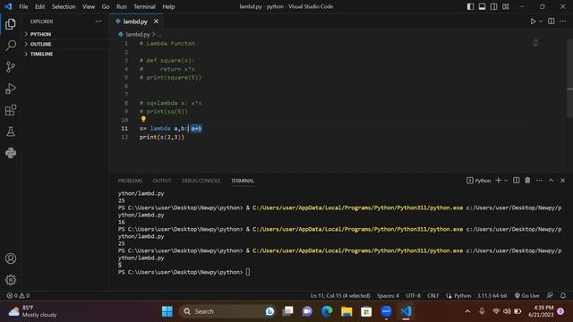 PART 17 | PYTHON | LAMBDA | MALAYALAM TUTORIAL | HEXCENT смотреть онлайн