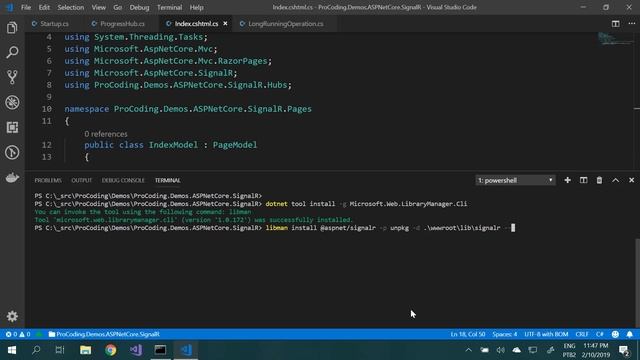 Utilizando o ASP.NET Core SignalR e preparando para escalabilidade com Redis e Azure SignalR Servic смотреть онлайн