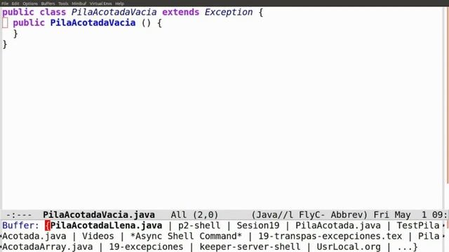 Sesión 19: Excepciones (parte 1/2) смотреть онлайн