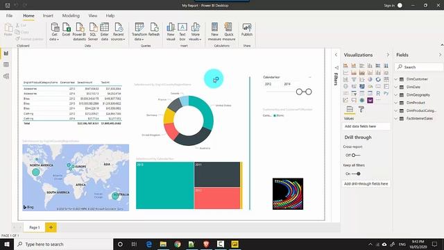 Publish a report to the Power BI Service смотреть онлайн