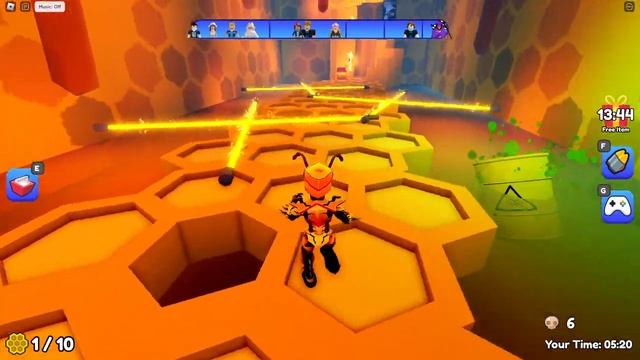 BEE SWARM ESCAPE NEW OBBY ROBLOX FULL GAME WALKTHROUGH смотреть онлайн