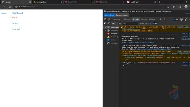 20 Vue Js Project User Login part 5_Re-route after login смотреть онлайн