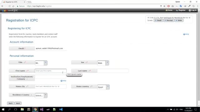 How to register on ICPC site смотреть онлайн