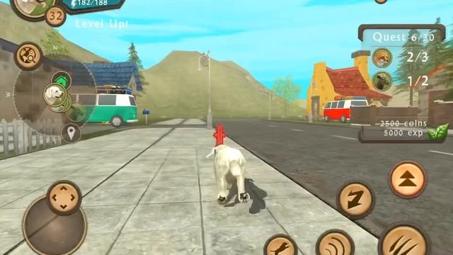 Dog Simulator (new game) goal:get a boss down смотреть онлайн