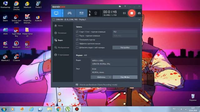КАК НАСТРОИТЬ BANDICAM 2019-2020??? смотреть онлайн