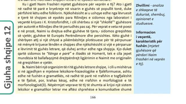 Gjuha Shqipe 12 Filara Mesimi 14 1 Karakteristikat e tekstit informues paraqitës смотреть онлайн