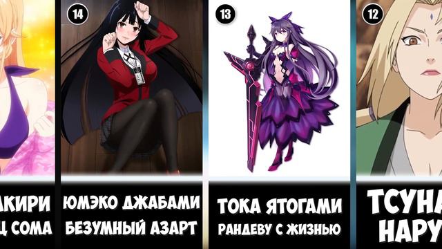 Топ Красивых Девушек из Аниме смотреть онлайн