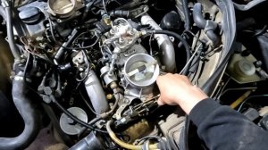 Ремонт дозатор часть 2. М102 мотор Mersedes Benz.