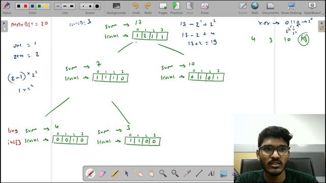 XOR on Segment | Codeforces 149 div 2 E. XOR on Segment | Segment Tree смотреть онлайн