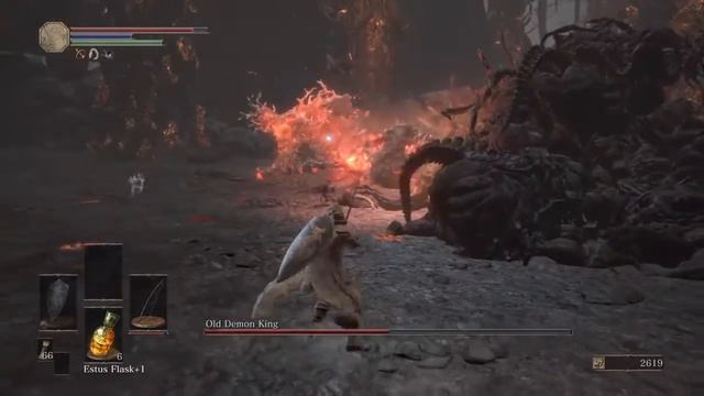 Dark Souls 3 Old Demon King bow & arrows only kill смотреть онлайн