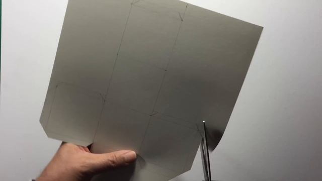 Sviluppo e costruzione di un cubo di carta - How to make a paper cube смотреть онлайн