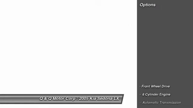 2005 Kia Sedona LX Washington NJ 07882 смотреть онлайн