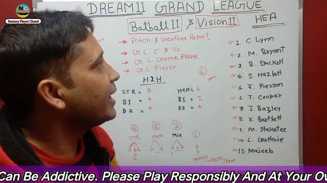 STR vs HEA Dream11 Team Today || STR vs HEA Dream11 Prediction | STR vs HEA Dream11 Team |STR vs HE смотреть онлайн