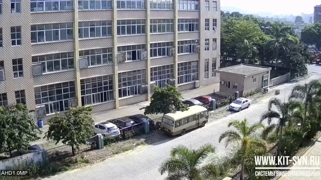Пример записи камеры 1 Mpx на улице смотреть онлайн