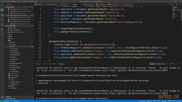 Electron Curso: 60 Solución de Problemas a la Hora de Cargar un Módulo Personalizado Node.js смотреть онлайн