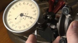 1-я Попытка измерить зазор между шатунной втулкой и поршневым пальцем