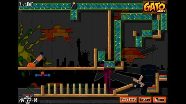 Cannon Basketball | Toss ma da other rock, again, the ball XD | Game review смотреть онлайн