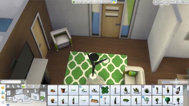 MID CENTURY MODERN // The Sims 4: Speed Build смотреть онлайн