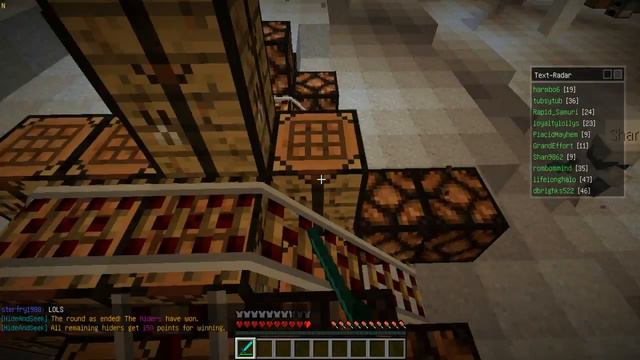 Играем в Прятки #2 Арбуз и Нотный блок:D