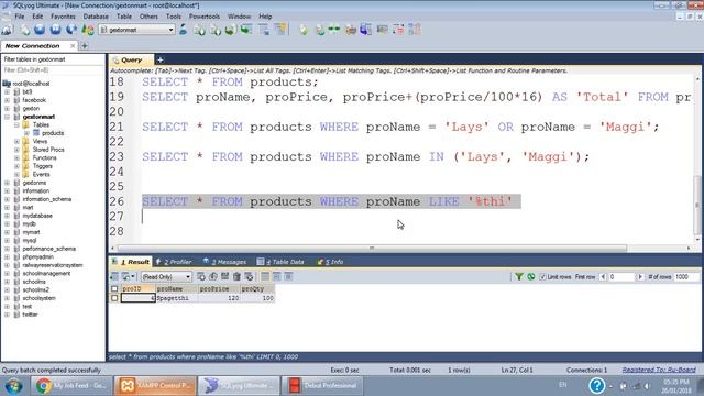 26 Jan 2018 - Select Command in SQL смотреть онлайн