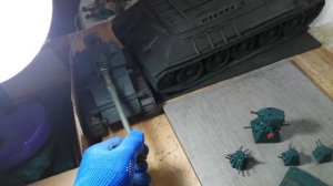 КВ 44 ИЗ ПЛАСТИЛИНА САМЫЙ НЕЛЕПЫЙ ТАНК КОТОРЫЙ Я ДЕЛАЛ