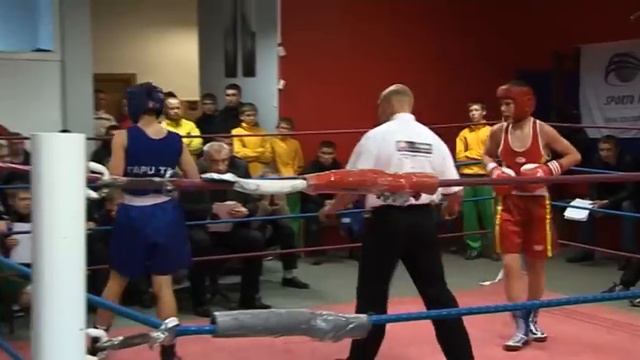 Lukas Vaivada vs Mantas Žeromskis (57 kg). 1 - asis ''Daugirdas Gym'' bokso turnyras смотреть онлайн