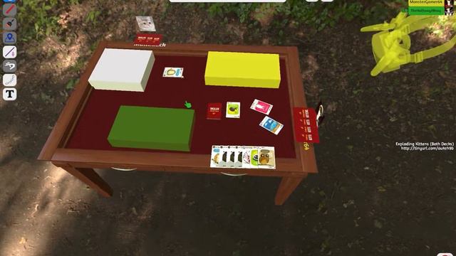 TableTop Simulator VR | Exploding Kittens смотреть онлайн