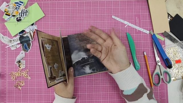 Делаем поп-ап альбом по марафону #марафон_гарри