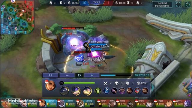 MINUTES 3 MANIAC !! [ Top 1 Global Esmeralda ] Lord Clara'Rosa - Mobile Legends смотреть онлайн