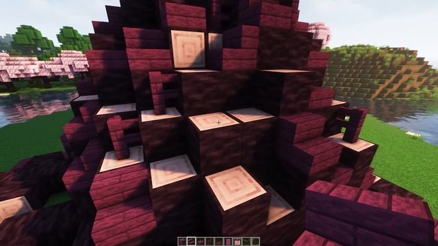 Minecraft: How to build a Cherry Tree House | Tutorial смотреть онлайн