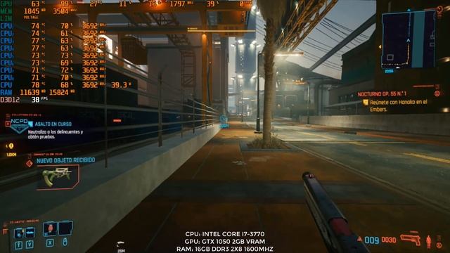 Cyberpunk 2077 GTX 1050- I7 3770- 16 RAM смотреть онлайн