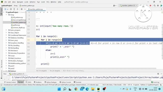 How to print star pattern in python, python pyramid pattern смотреть онлайн