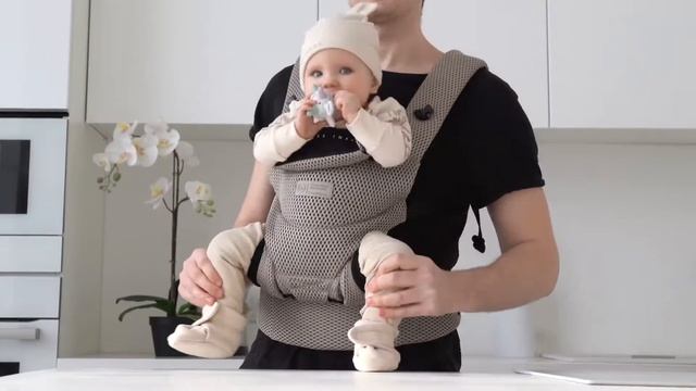 Рюкзак-переноска для ребенка BABYTOUR | HAPPY BABY смотреть онлайн