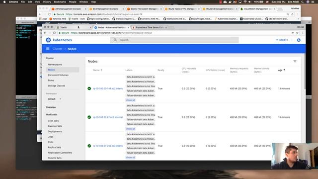 Kubernetes Kops + Traefik HA (Metrics and Monotoring) + Prometheus + ELK + HPA + Autsocaling APP смотреть онлайн