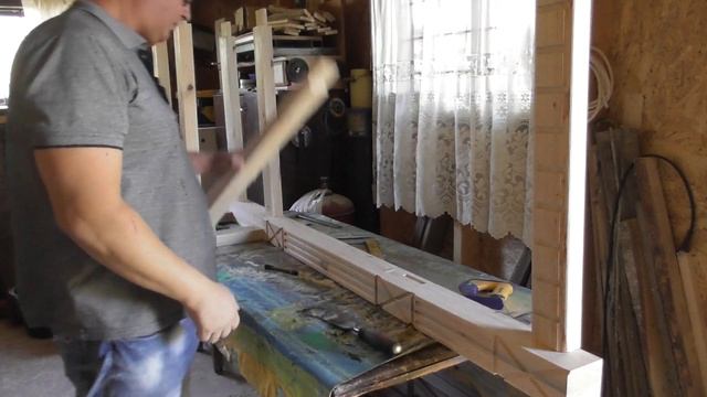 Вешалка для прихожей или шедевр дачного творчества...